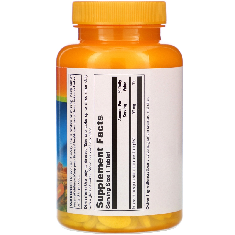 Thompson, Potassium, 99 mg , 180 Tablets