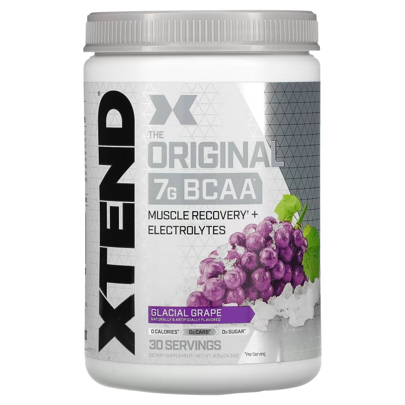 Xtend, The Original 7G BCAA, Glacial Grape, 14.3 oz (405 g)