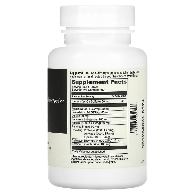 DaVinci Laboratories of Vermont, All-Zyme, 90 Tablets