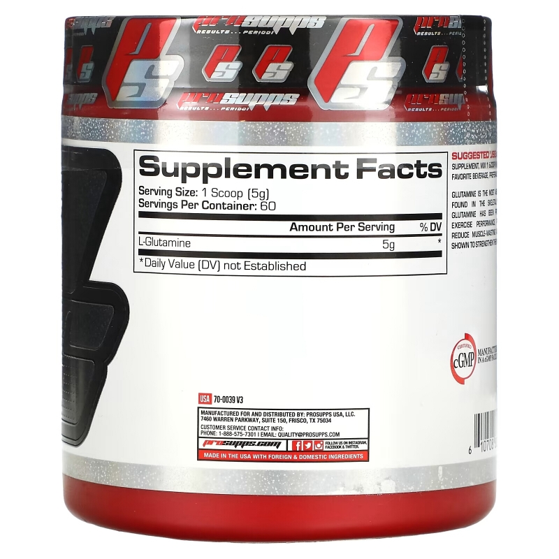 ProSupps, Glutamine 300, 10.6 oz (300 g)