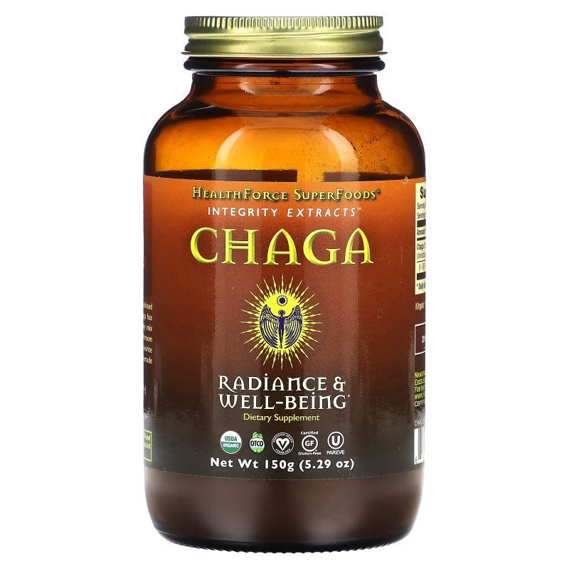 HealthForce Superfoods, Integrity Extracts Chaga, 5.29 oz (150 g)