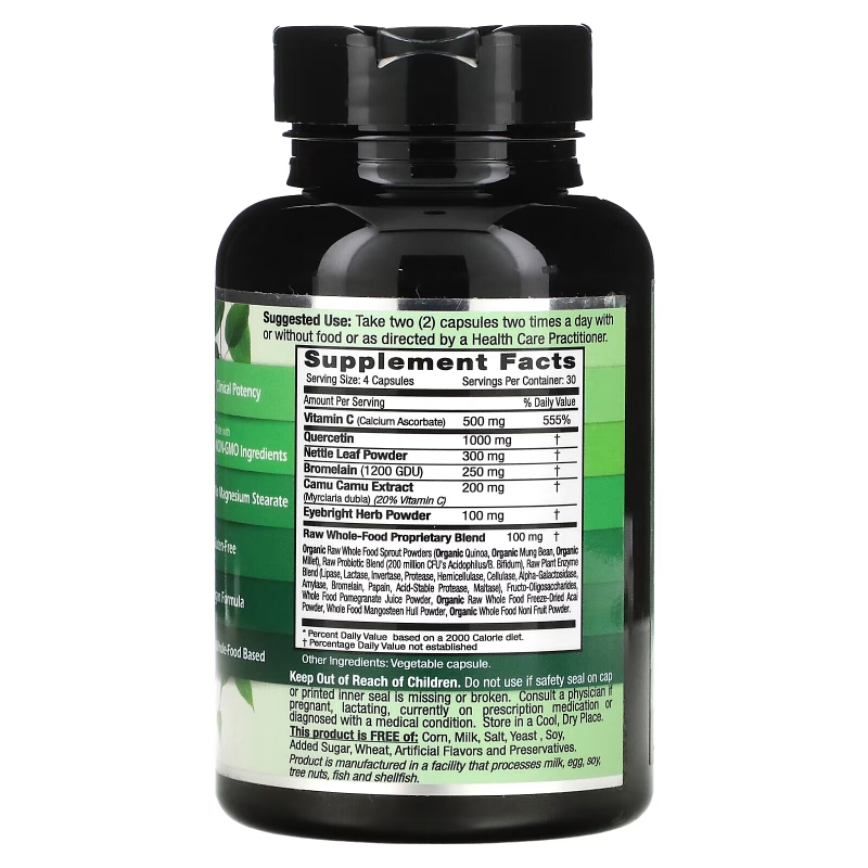 Emerald Laboratories, Doctor-Formulated Allergy Health, 120 Vegetable Caps