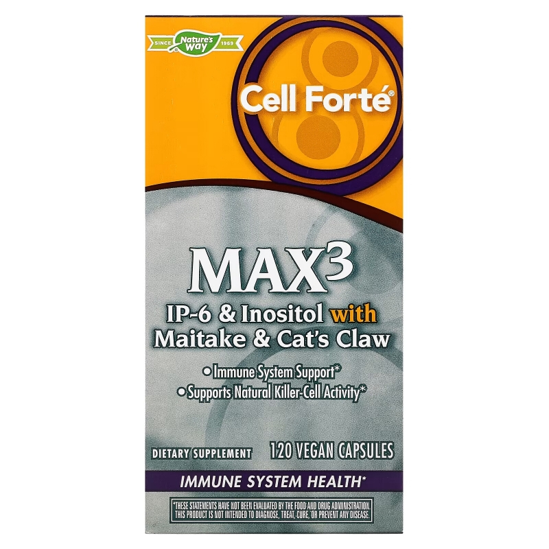 Nature's Way, Cell Forté MAX3, 120 Vegan Capsules