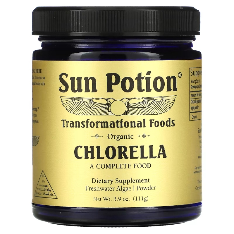 Sun Potion, Chlorella Powder, Organic, 3.9 oz (111 g)