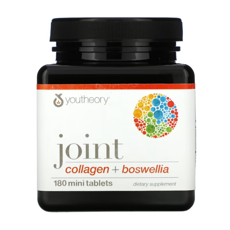 Youtheory, Joint, Collagen + Boswellia, 180 Mini Tablets