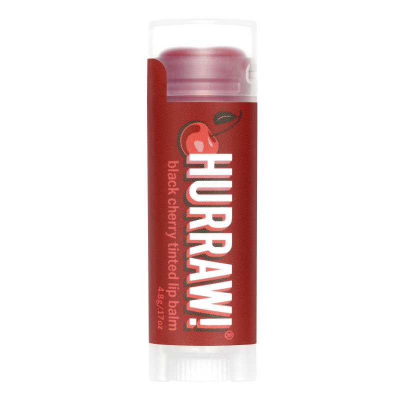 Hurraw! Balm Оттеночный бальзам для губ Черешня 0,15 унций (4,3 г)