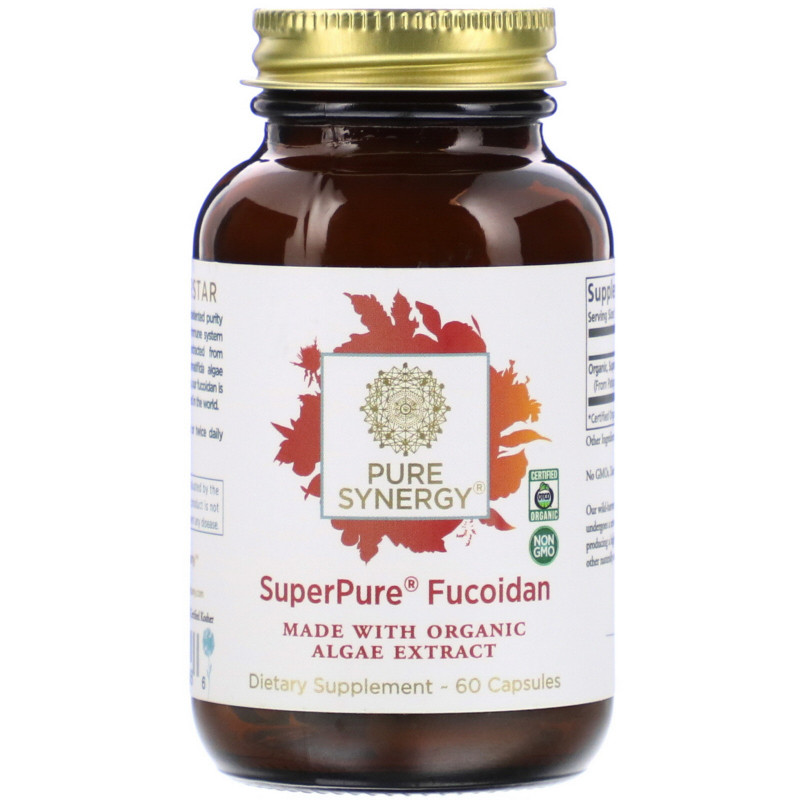 Pure Synergy, SuperPure Fucoidan, 60 Capsules