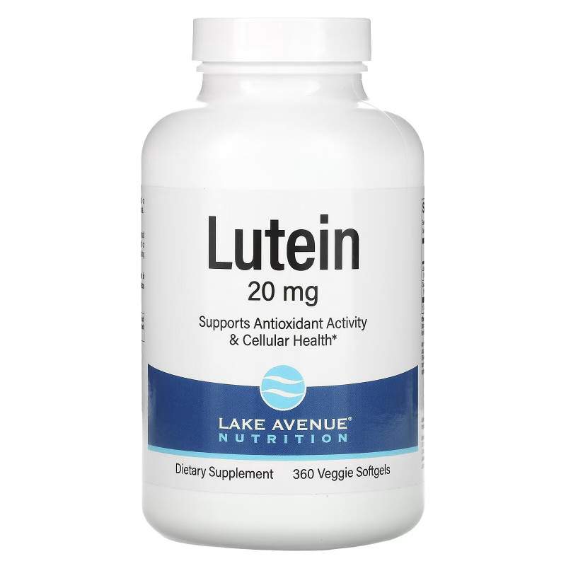 Lake Avenue Nutrition, Lutein, 20 mg, 360 Veggie Softgels