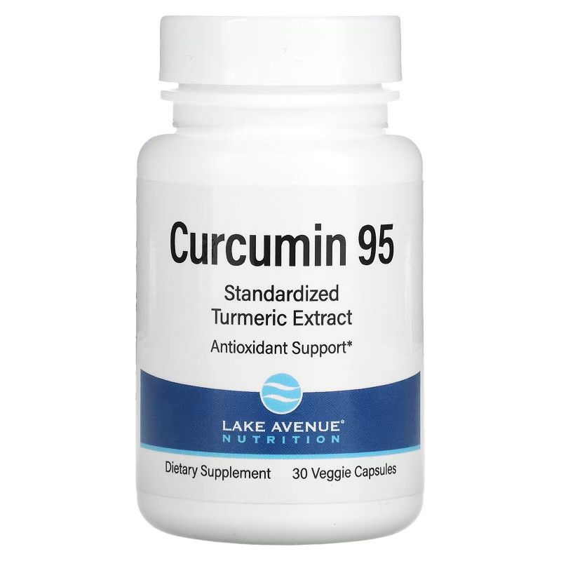 Lake Avenue Nutrition, Curcumin 95, 500 mg, 30 Veggie Capsules